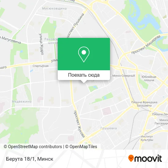 Карта Берута 18/1