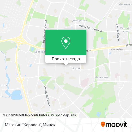 Карта Магазин "Караван"