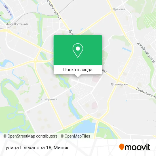 Карта улица Плеханова 18