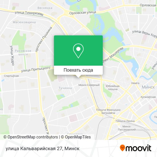 Карта улица Кальварийская 27