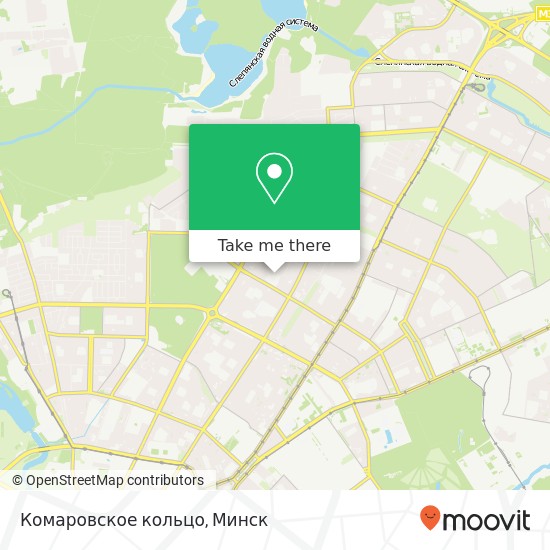 Карта Комаровское кольцо