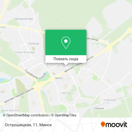 Карта Острошицкая, 11