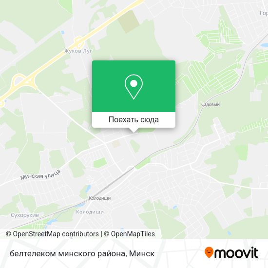 Карта белтелеком минского района