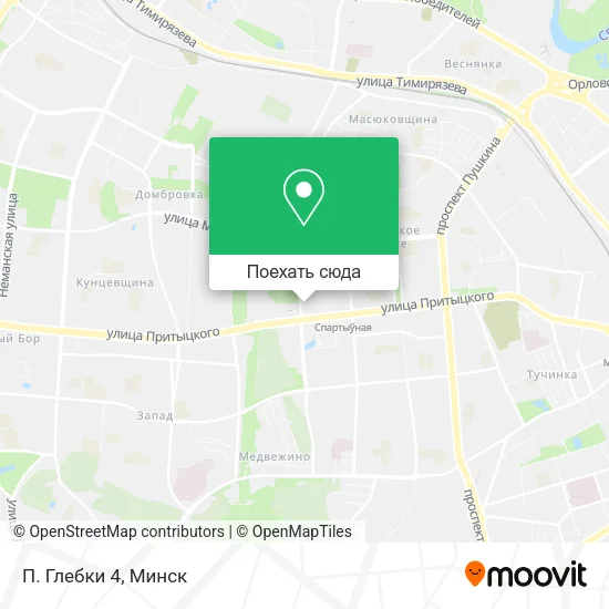 Карта П. Глебки 4