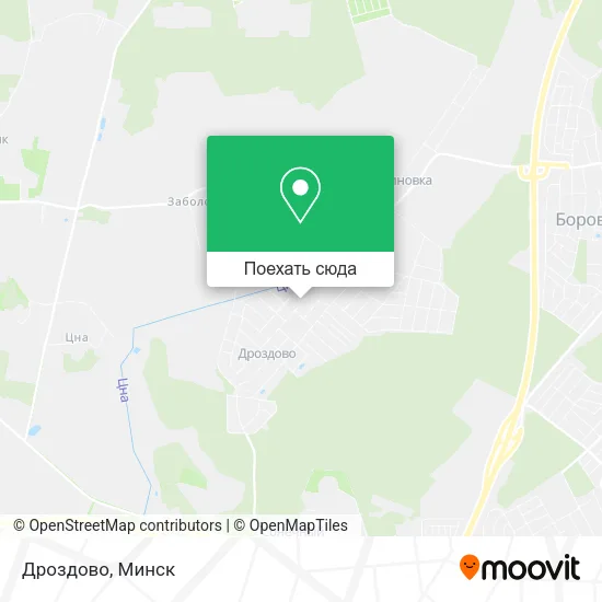 Карта Дроздово