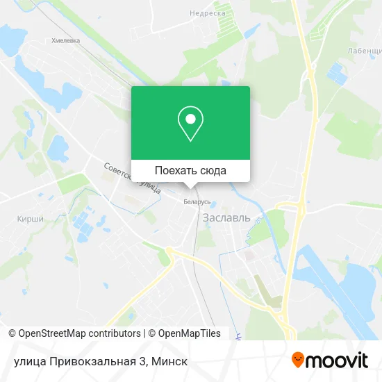 Карта улица Привокзальная 3