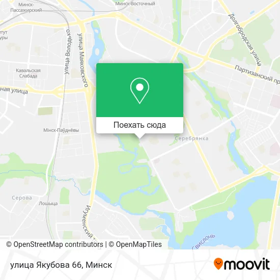 Карта улица Якубова 66