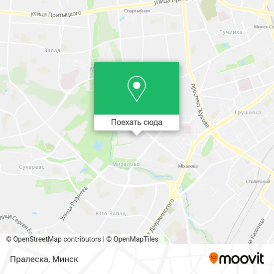 Карта Пралеска