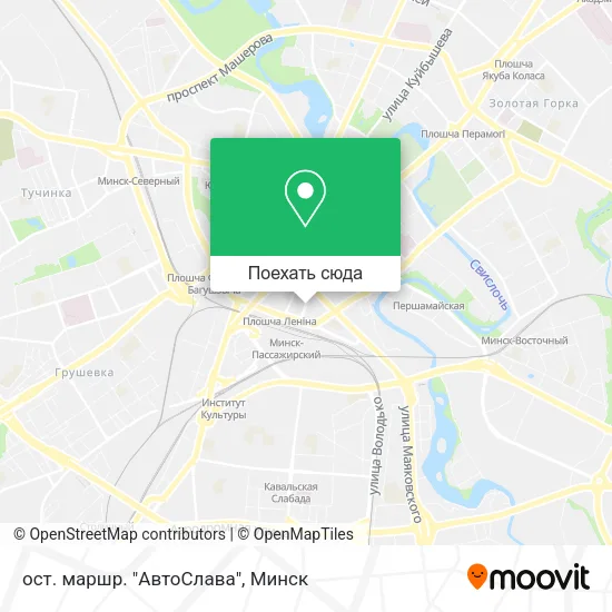 Карта ост. маршр. "АвтоСлава"