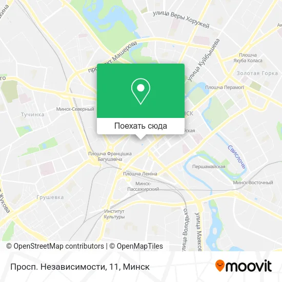 Карта Просп. Независимости, 11