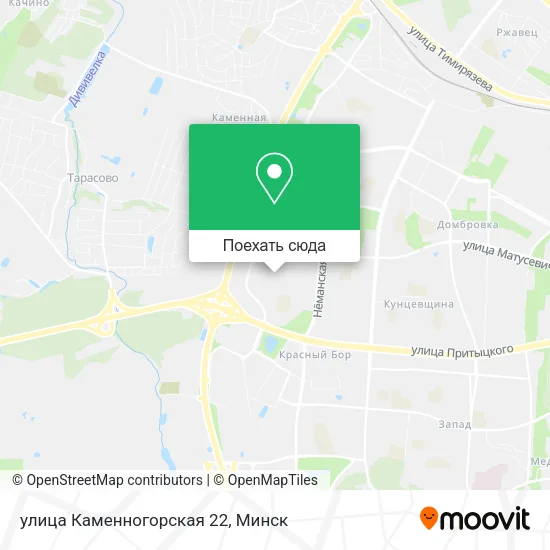 Карта улица Каменногорская 22
