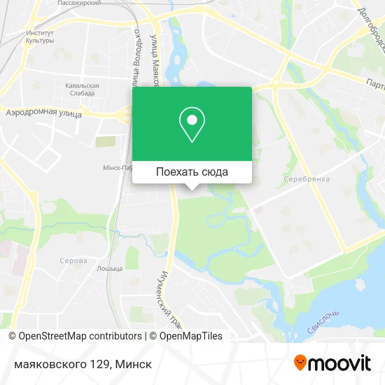 Карта маяковского 129