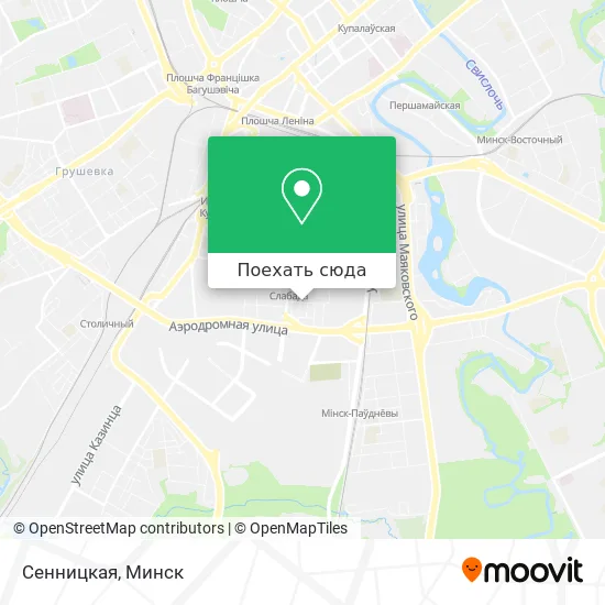 Карта Сенницкая