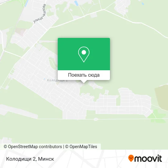 Карта Колодищи 2