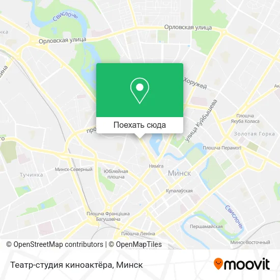 Карта Театр-студия киноактёра