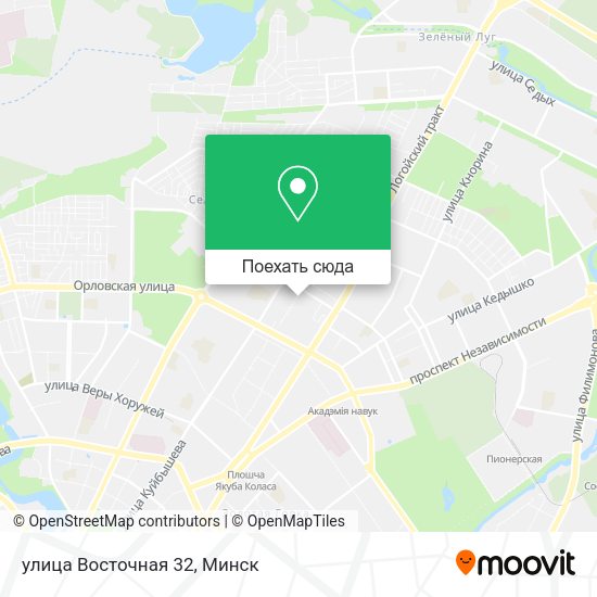 Карта улица Восточная 32