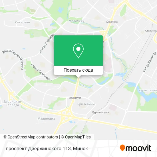 Карта проспект Дзержинского 113