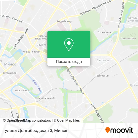 Карта улица Долгобродская 3