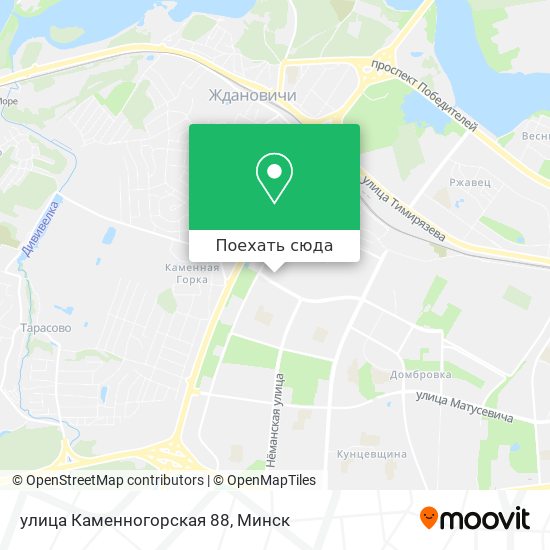 Карта улица Каменногорская 88