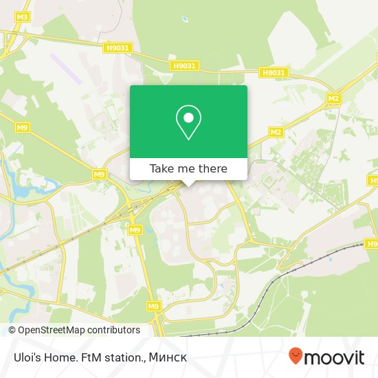 Карта Uloi's Home. FtM station.