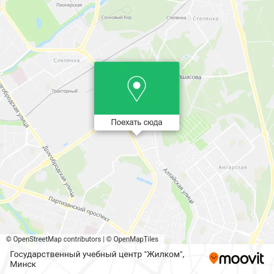 Карта Государственный учебный центр "Жилком"