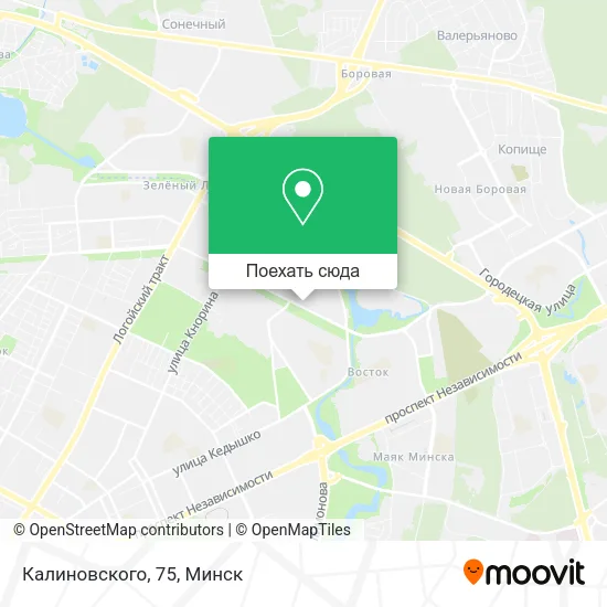 Карта Калиновского, 75