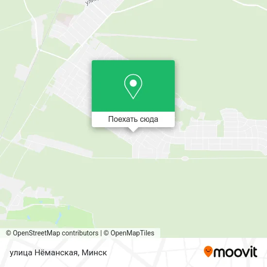 Карта улица Нёманская