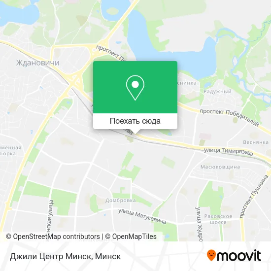 Карта Джили Центр Минск