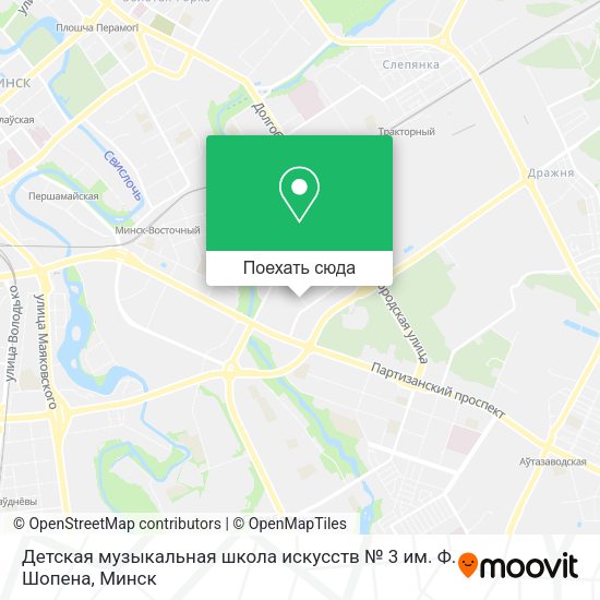 Карта Детская музыкальная школа искусств № 3 им. Ф. Шопена