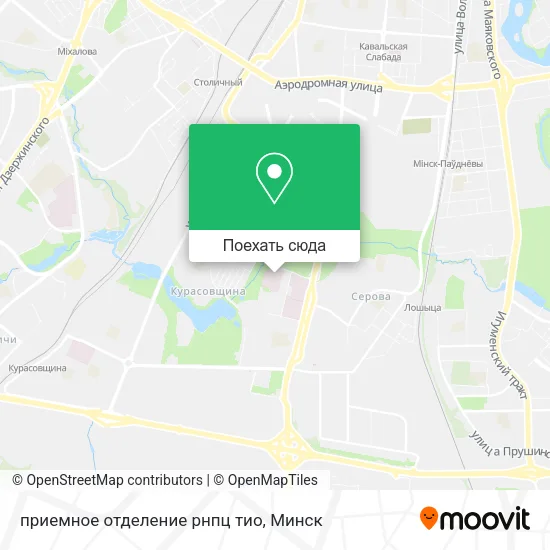 Карта приемное отделение рнпц тио
