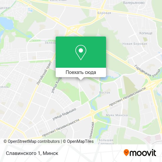 Карта Славинского 1