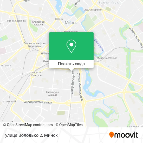 Карта улица Володько 2