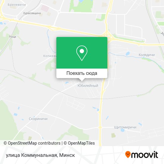 Карта улица Коммунальная