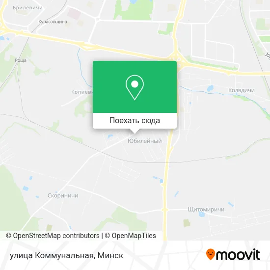Карта улица Коммунальная