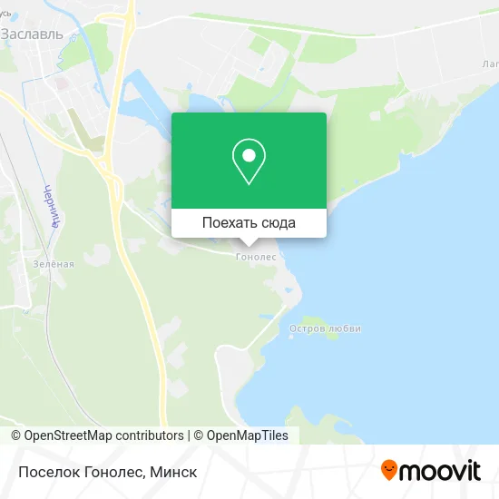 Карта Поселок Гонолес