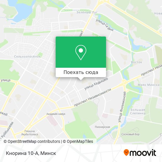 Карта Кнорина 10-А