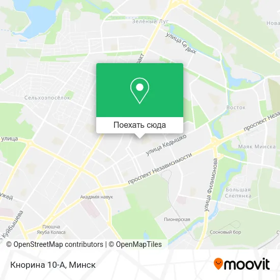 Карта Кнорина 10-А