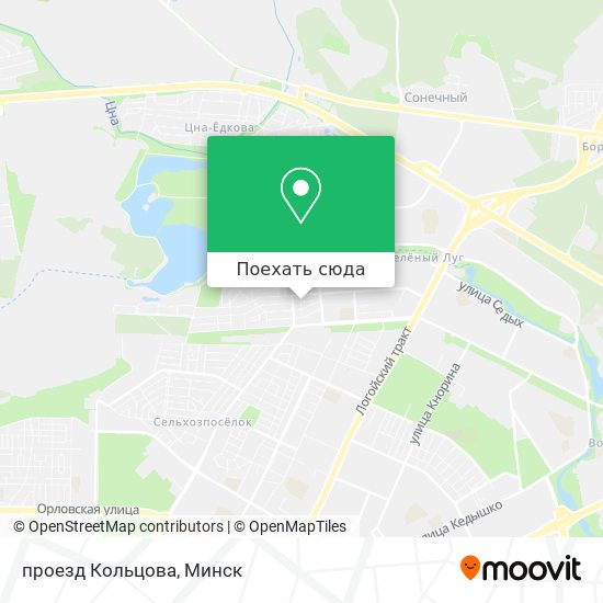 Карта проезд Кольцова