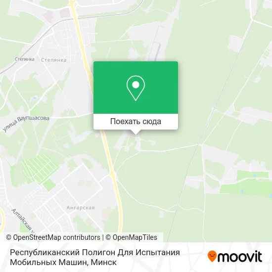 Карта Республиканский Полигон Для Испытания Мобильных Машин