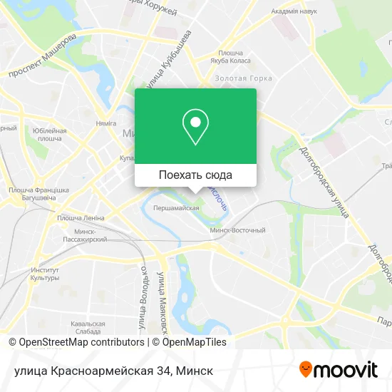 Карта улица Красноармейская 34