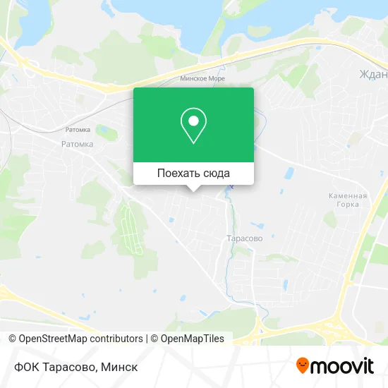 Карта ФОК Тарасово