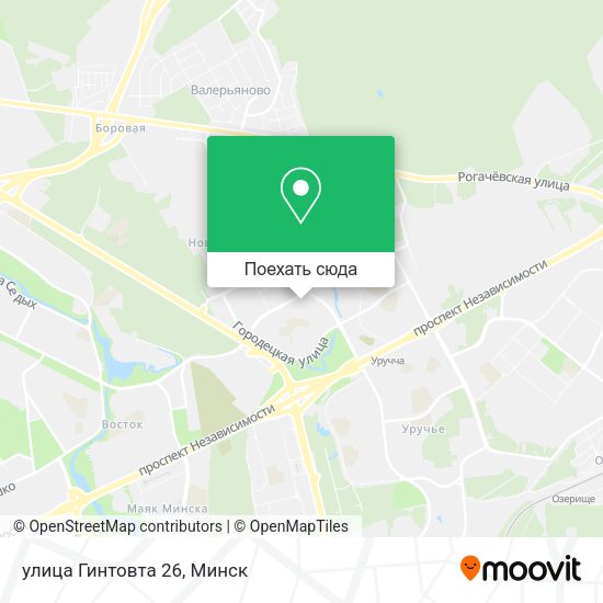 Карта улица Гинтовта 26