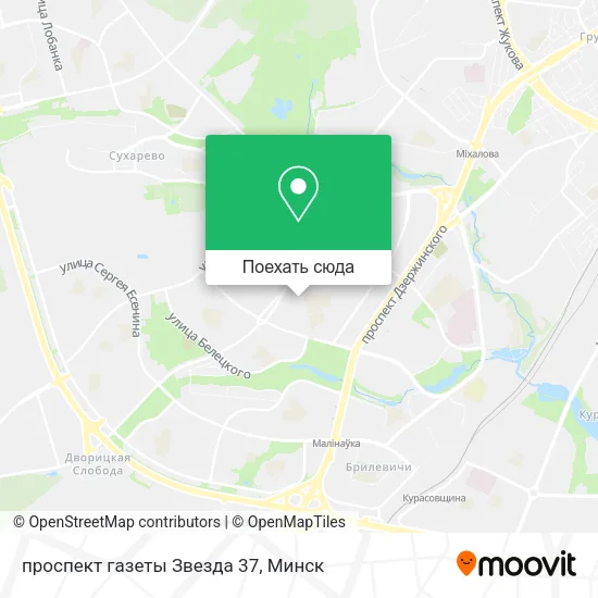Карта проспект газеты Звезда 37