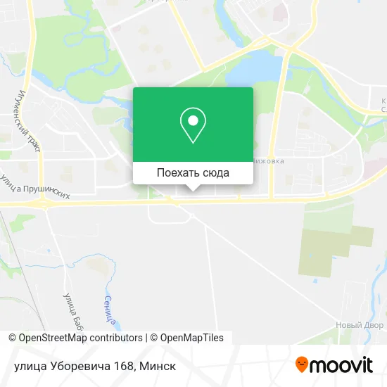 Карта улица Уборевича 168