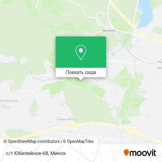 Карта с/т Юбилейное-68