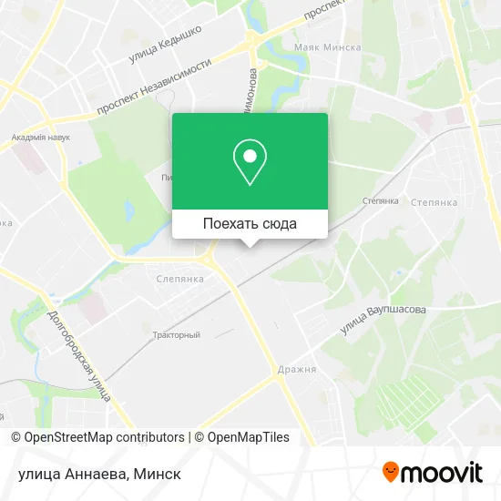 Карта улица Аннаева