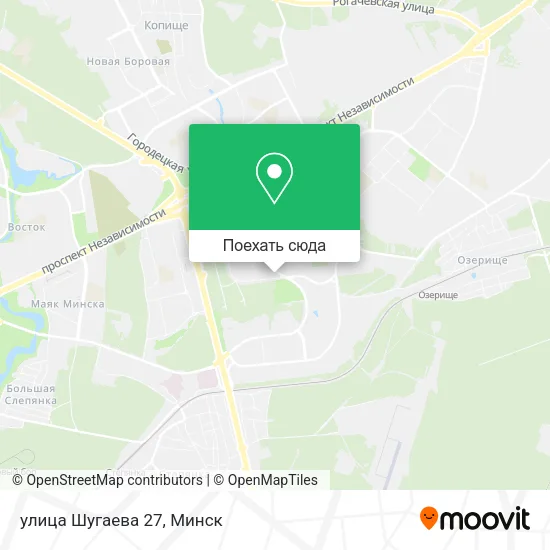 Карта улица Шугаева 27