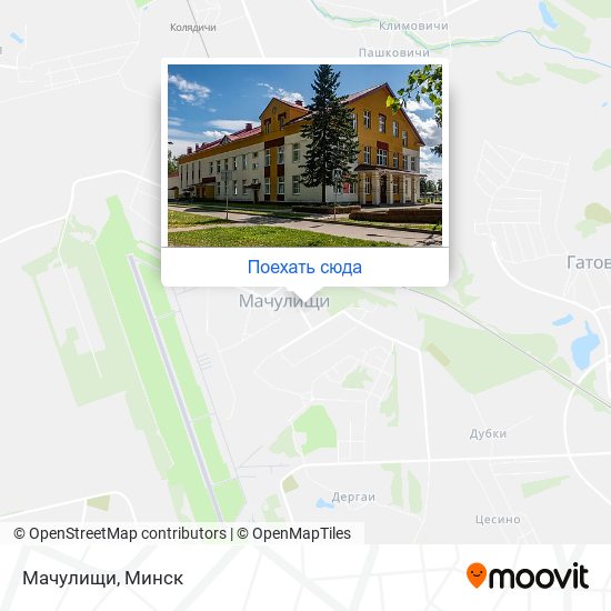 Карта Мачулищи