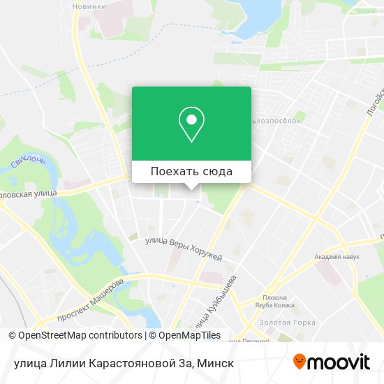 Карта улица Лилии Карастояновой 3а