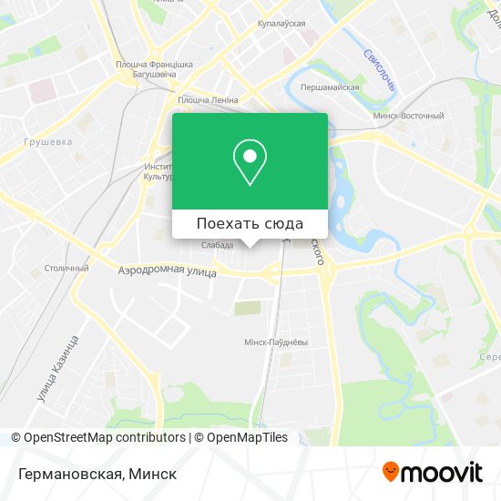 Карта Германовская